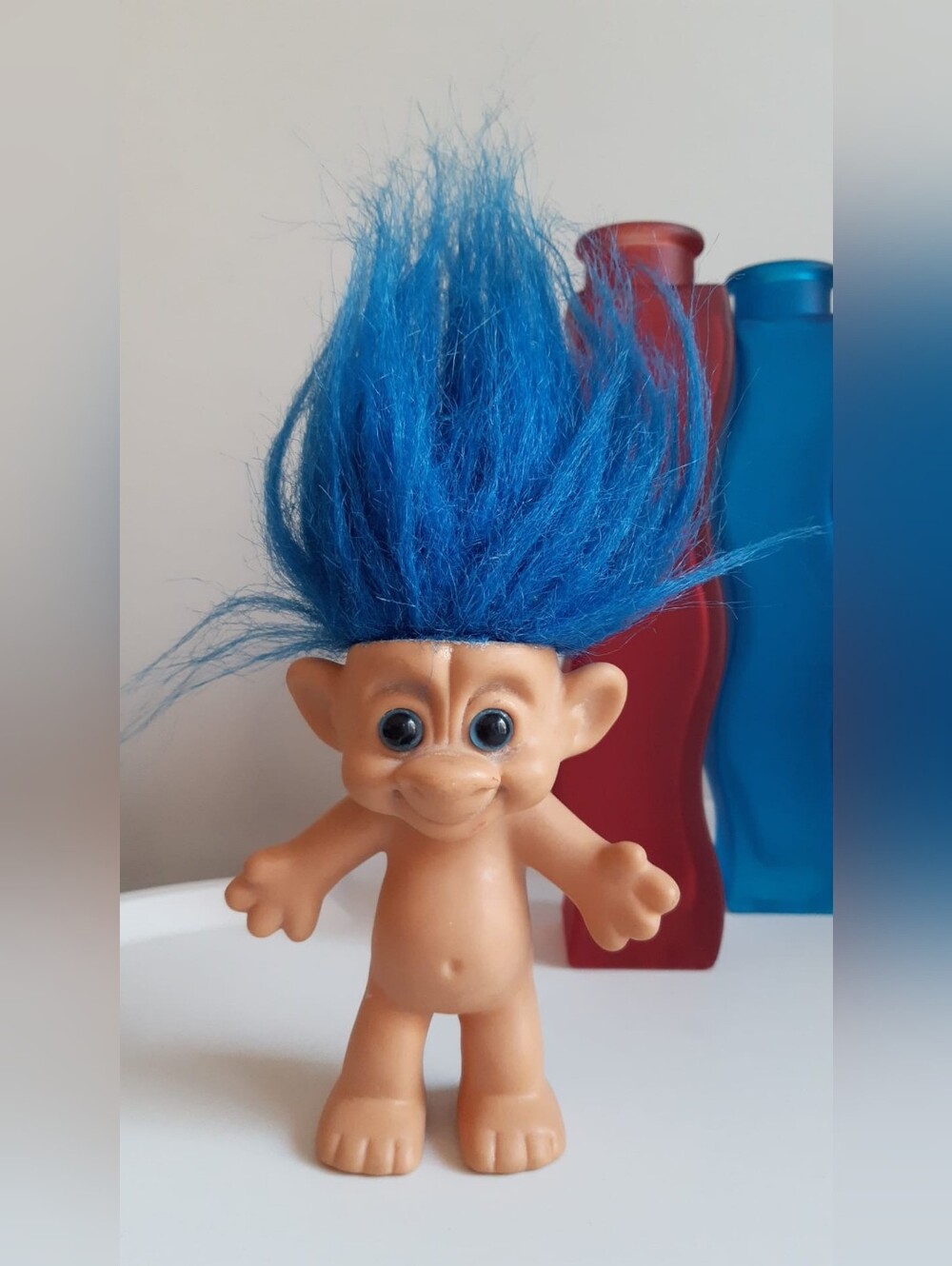 *2 for $20 deal* Vintage Troll Doll Blue-Haired Classic
